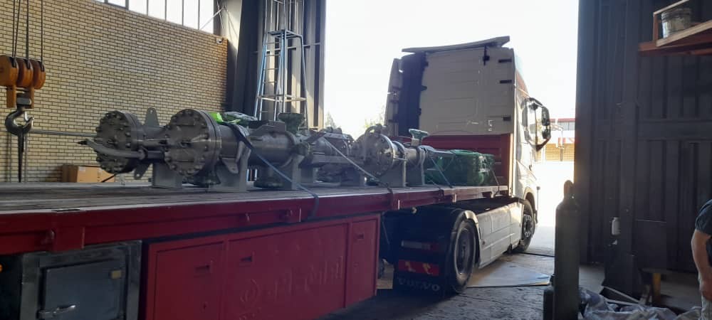 حمل و بارگیری تجهیزات فیلتراسیون پروژه پتروشیمی اندیمشک