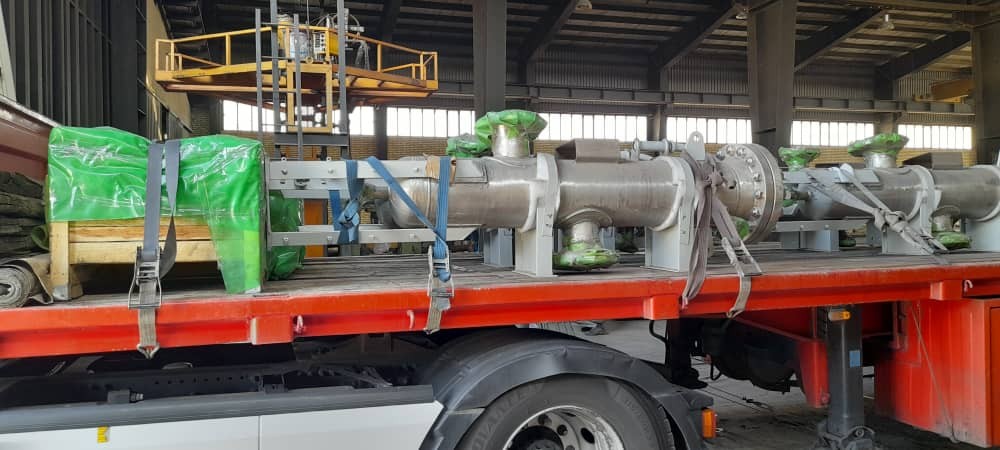 حمل و بارگیری تجهیزات فیلتراسیون پروژه پتروشیمی اندیمشک