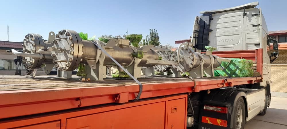 حمل و بارگیری تجهیزات فیلتراسیون پروژه پتروشیمی اندیمشک